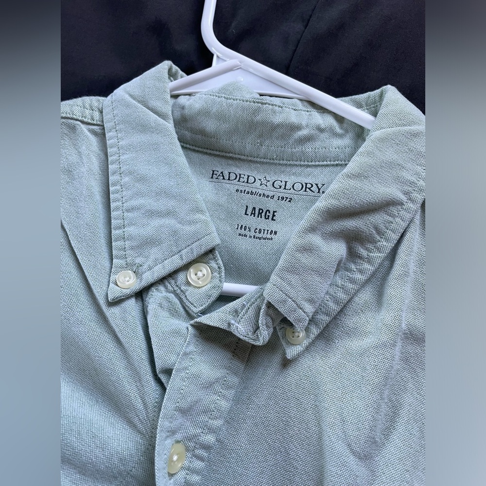 Light green shirt